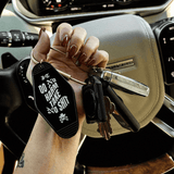 'Do No Harm Take No Shit' Key Chain